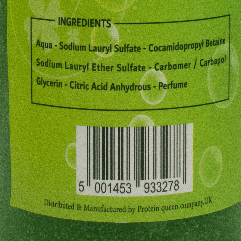 شامپو بدن پروتئین کوئین مدل Green Apple حجم 1000 میلی لیتر