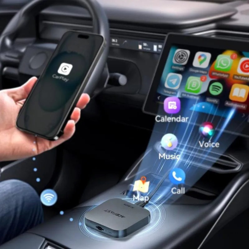 دانگل کارپلی و اندروید اتو ایس فست مدل Aceauto QC2