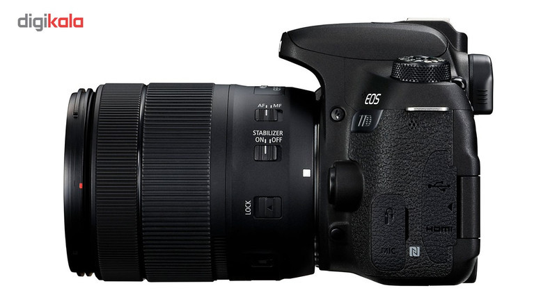 دوربین دیجیتال کانن مدل EOS 77D به همراه لنز 18-135 میلی متر IS USM