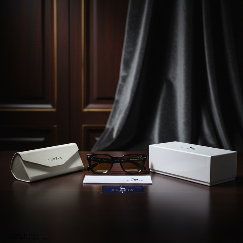 عینک آفتابی ویفرر (Wayfarer) کارفیا مدل Solis DB