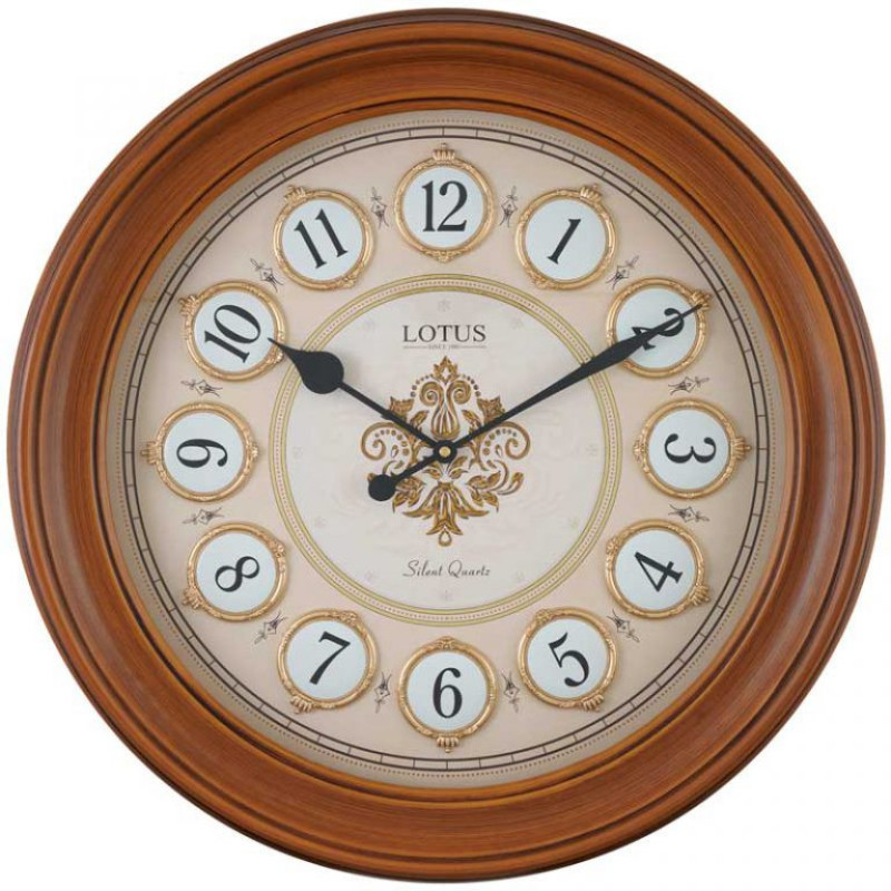 ساعت دیواری کواتز لوتوس مدل COOPER کد L012