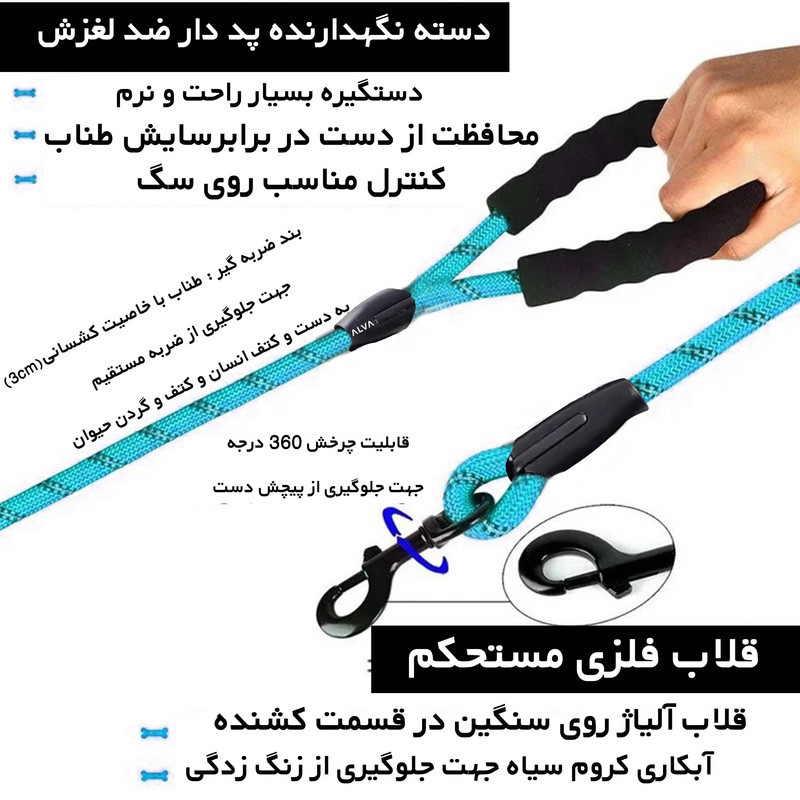 بند قلاده آلوا مدل ZR0343 BL