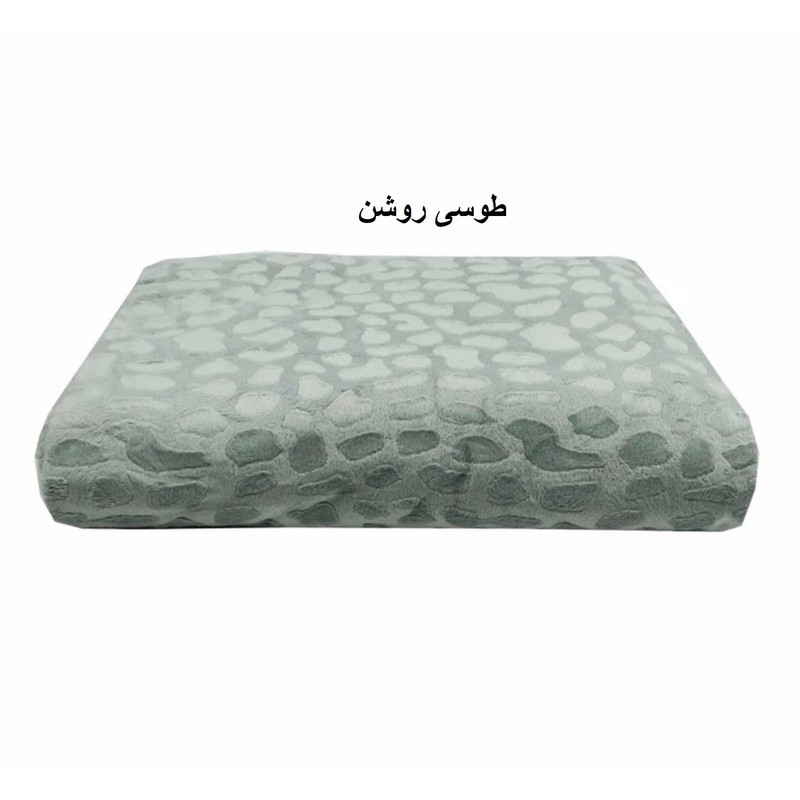 پتو مسافرتی شایسته مدل فایپکو اسکارلت مخمل سنگی سایز 155x205 سانتی متر