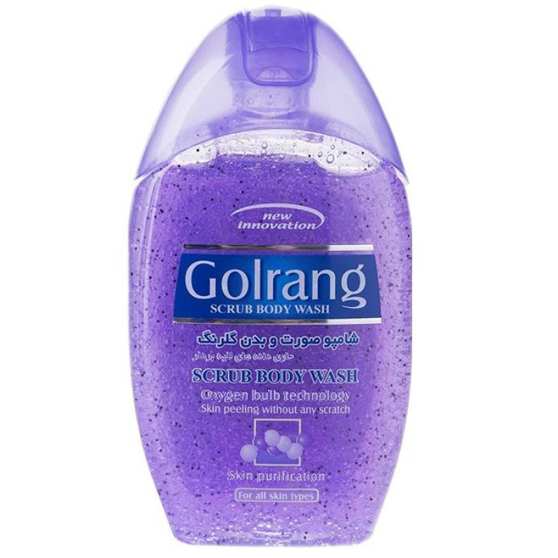 شامپو صورت و بدن گلرنگ مدل Scrub حجم 280 میلی لیتر بسته 3 عددی