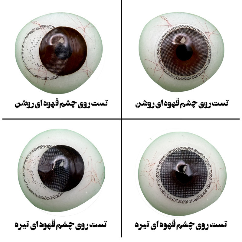لنز چشم هرا گریس تمیم کانتکت لنز مدل MINI AVA کد 09 رنگ طوسی دوردار