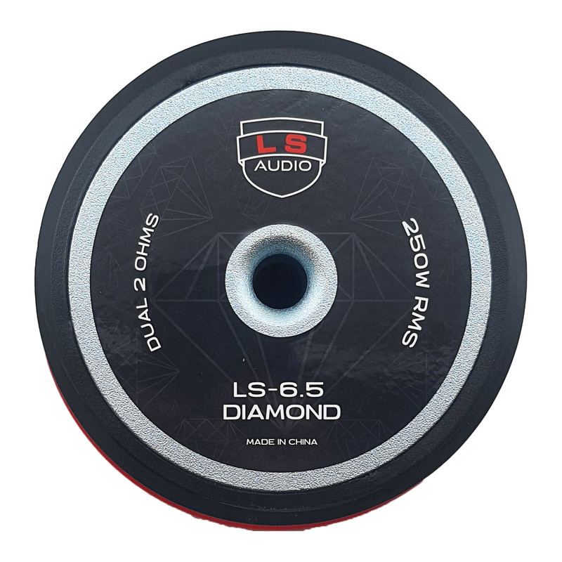 ساب ووفر پشت خودرو ال اس آدیو مدل LS-6.5 DIAMOND سایز 6.5 اینچ