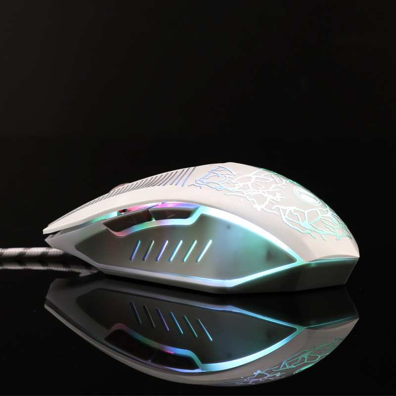 موس مخصوص بازی لایماید مدل RGB-V6 کد GAMING-2024