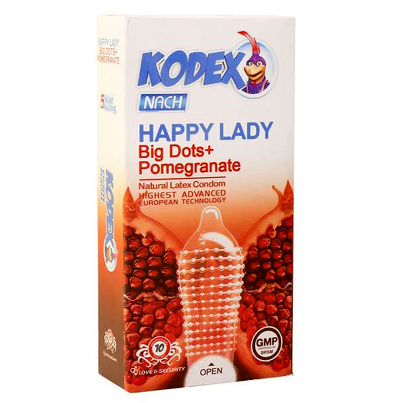 کاندوم ناچ کدکس مدل CLASSIC ALOE VERA بسته 12 عددی به همراه کاندوم ناچ کدکس مدل Happy lady بسته 10 عددی