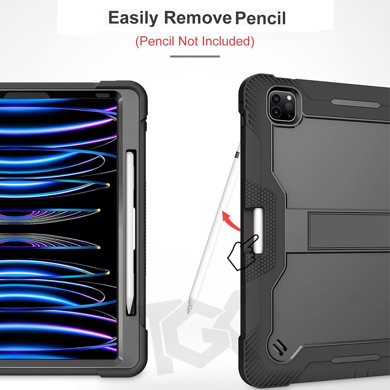 کاور سامورایی مدل Megatron مناسب برای تبلت اپل iPad Pro 11 2021  iPad Pro 11 2020  iPad Pro 11 2018  iPad Pro 11 2022