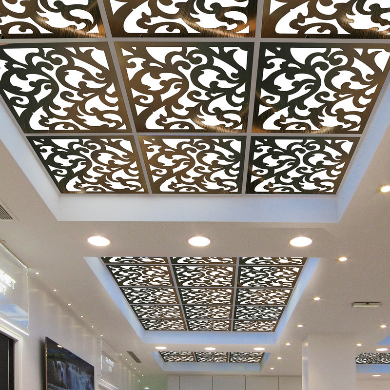 تایل سقفی آسمان مجازی بنی دکو مدل MC44 اندازه 60x60 سانتی متر مجموعه 4 عددی