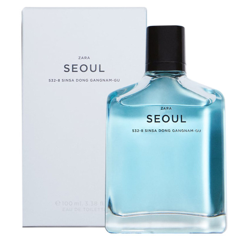 ادو تویلت مردانه زارا مدل SEOUL حجم 100 میلی لیتر