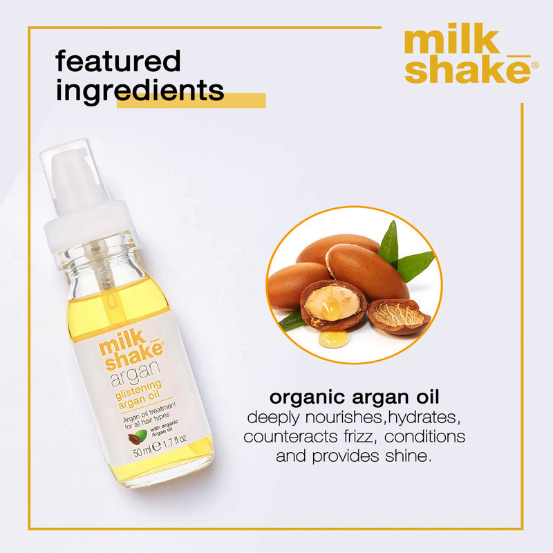 روغن مو میلک شیک مدل پروتئین آرگان حجم 50 میلی لیتر