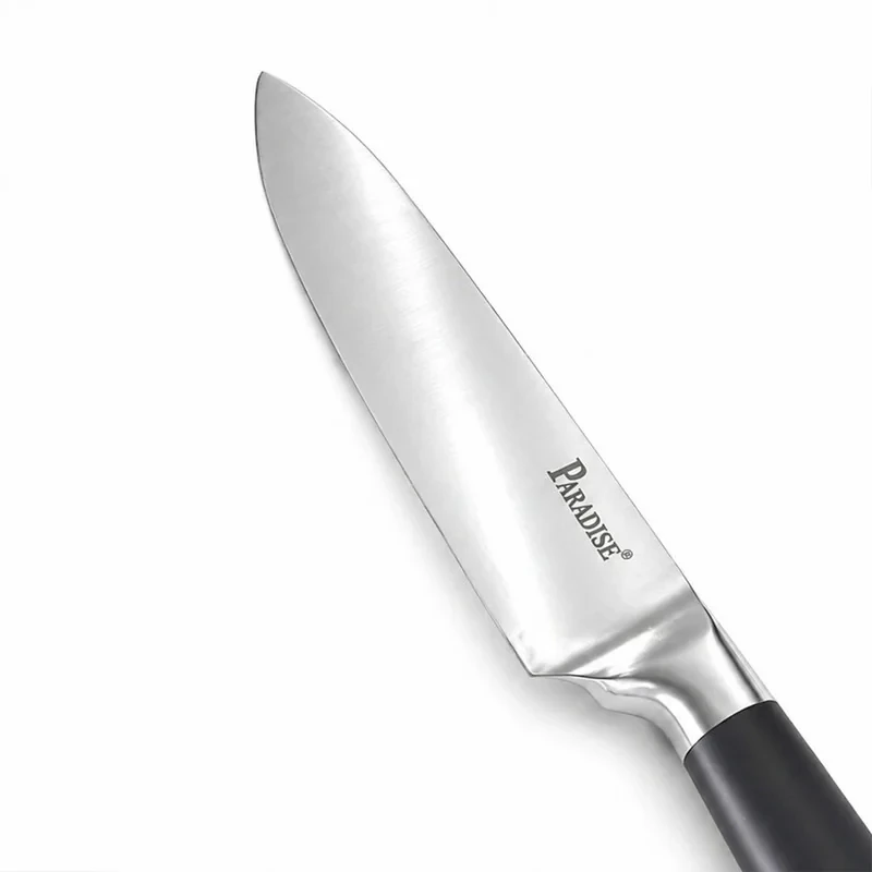 سرویس چاقو 8 پارچه با تیغه استیل ضد زنگ و با دسته استیل ضد زنگ پارادایس مدل HS-3010