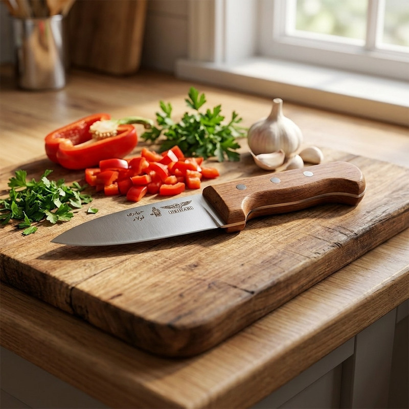 چاقو آشپزخانه حیدری کد Sa01