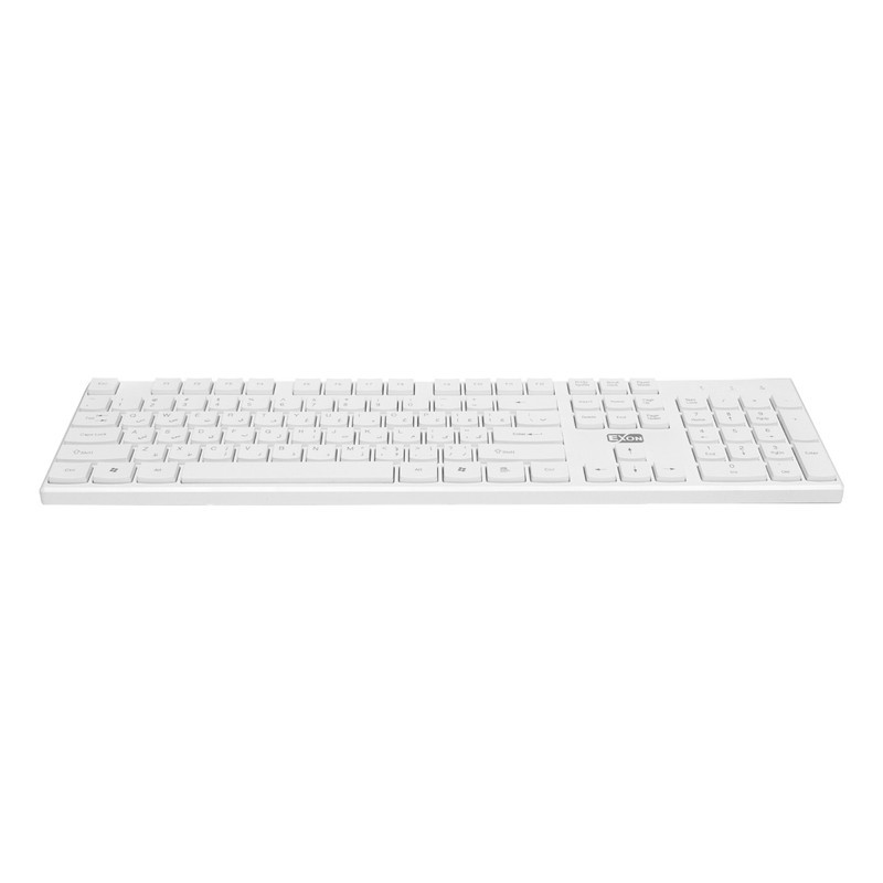 کیبورد و ماوس بی سیم اکسون مدل Gk-600، سوییچ ممبران، Full-Size