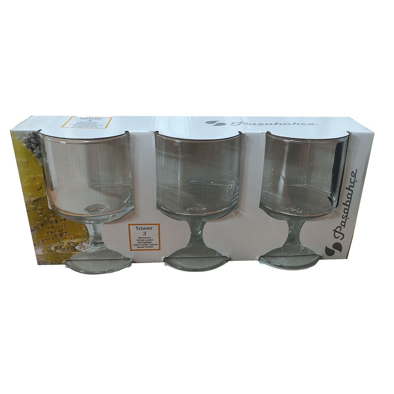 بستنی خوری پاشاباغچه مدل tower3 کد 44074 بسته 3عددی
