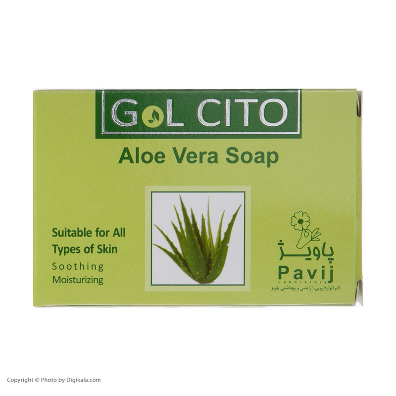 صابون شستشو گل سیتو مدل آلوئه ورا وزن 125 گرم