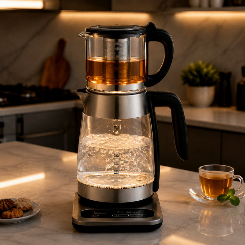 چای ساز روی هم فلر مدل TS-190N