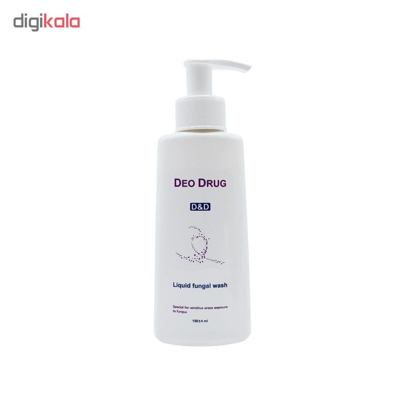 پن مایع ضد قارچ دئودراگ مدل Fungal Wash 0643 حجم ۱۵۰ میلی لیتر