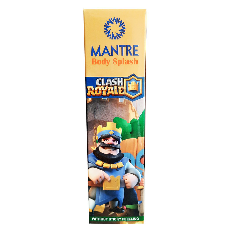 بادی اسپلش کودک مانتره مدل CLASH ROYALE حجم 80 میلی لیتر