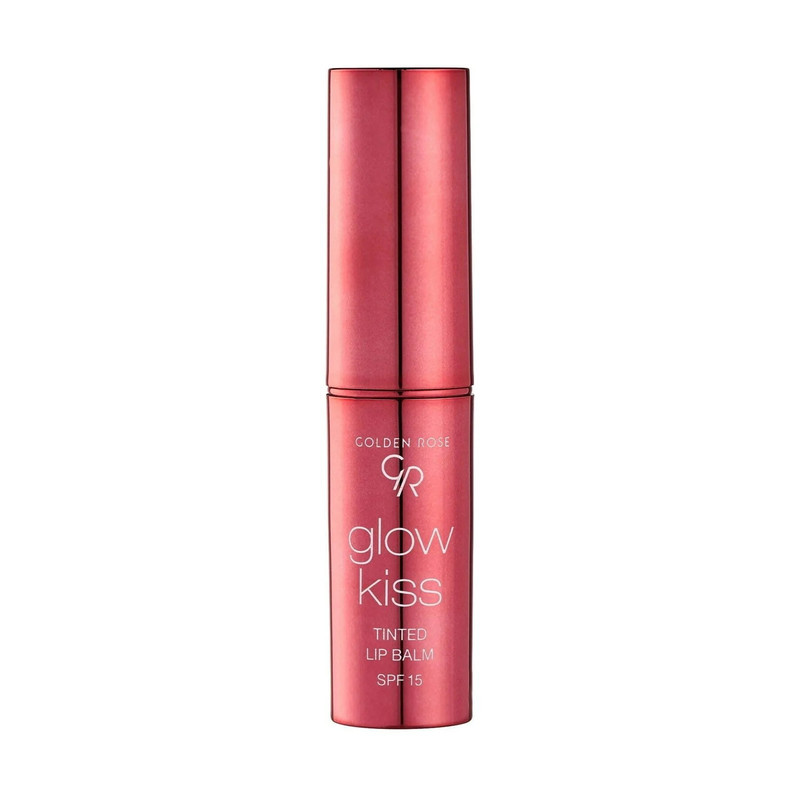 تینت بالم لب گلدن رز مدل TINTED شماره 04 بافت نرم و کرمی، ماندگاری بالا، محافظت SPF 15، حاوی ویتامین E و عصاره، عدم چسبندگی و نمای نهایی براق