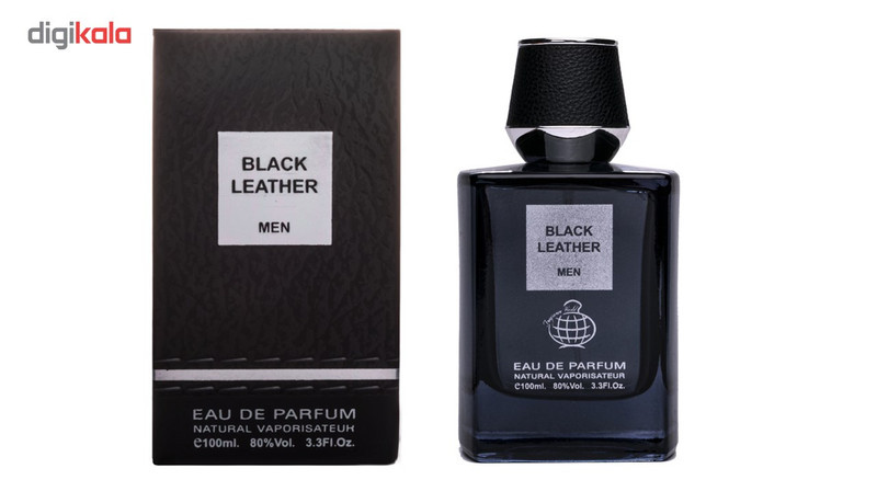 ادو پرفیوم مردانه فراگرنس ورد مدل Black Leather حجم 100 میلی لیتر