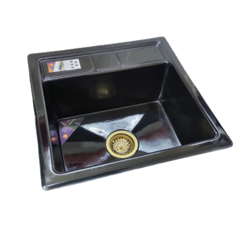سینک ظرفشویی گرانیت توکار یک لگنه پارادایز مدل ITALY-451-BAKlil