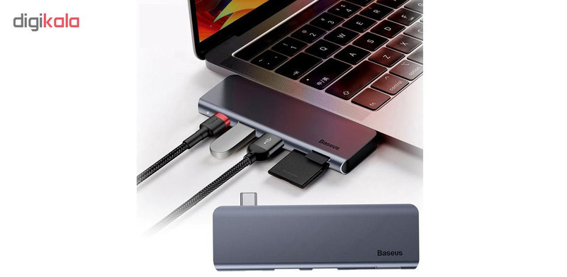 هاب 5 پورت USB-C باسئوس مدل UCN3266
