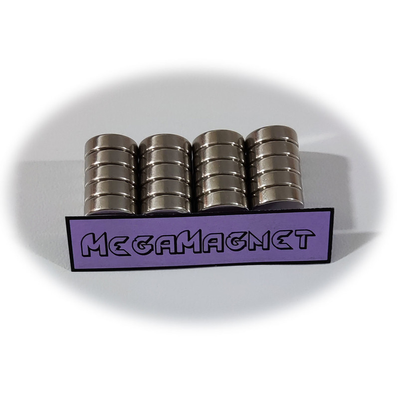 آهن ربا مدل نئودیمیوم دیسک کد 8x3mm بسته 5 عددی