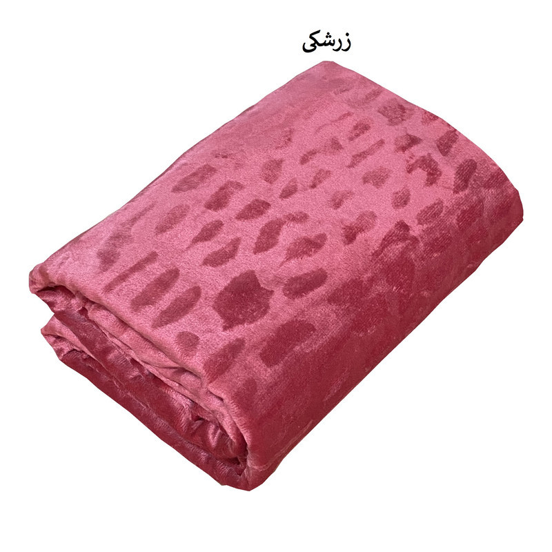 پتو مسافرتی شایسته مدل فایپکو اسکارلت مخمل سنگی سایز 155x205 سانتی متر