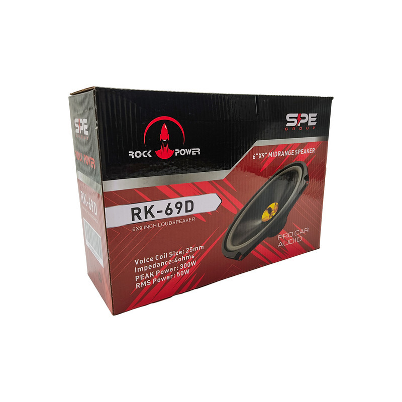 اسپیکر پشت خودرو راک پاور مدل RK-69D سایز 6x9 اینچ