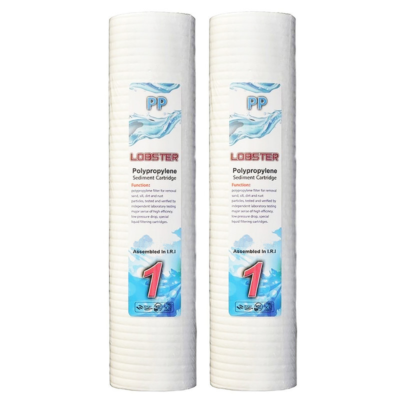فیلتر دستگاه تصفیه کننده آب لابستر مدل PP-2 مجموعه 2 عددی