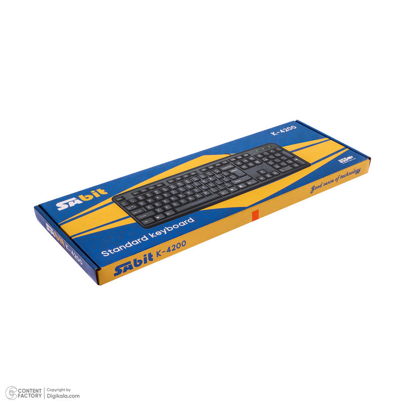 کیبورد سابیت مدل K-4200، سوئیچ ممبران، Full-size