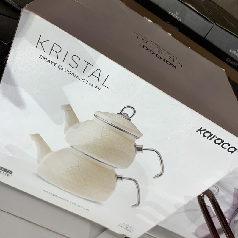 ست کتری و قوری کاراجا مدل Kristal