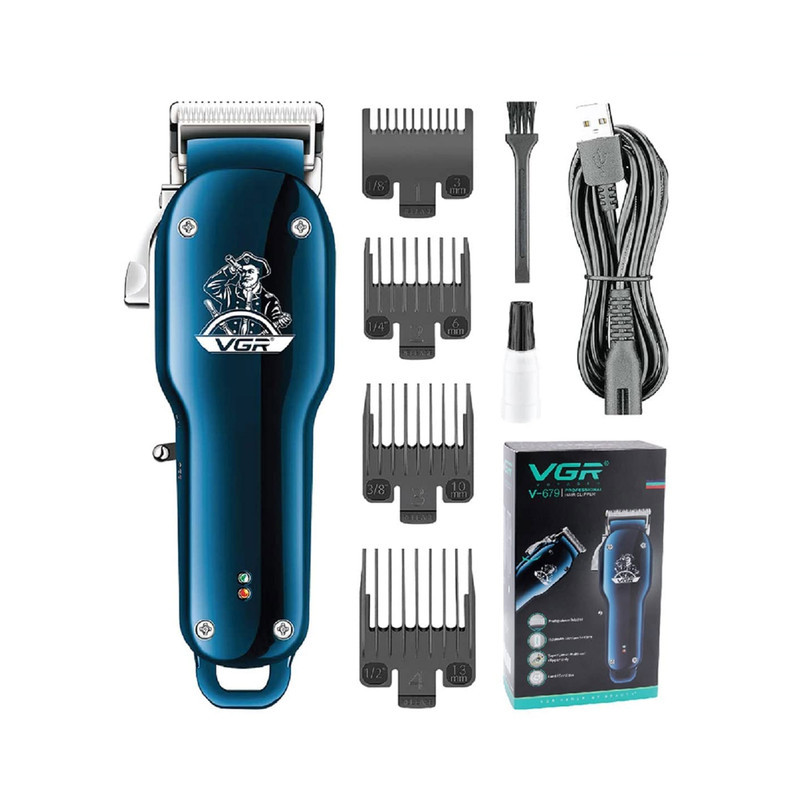 ماشین اصلاح موی سر و صورت وی جی ار مدل V-679