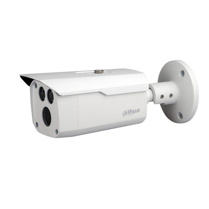 دوربین مداربسته بولت داهوا مدل DH-HAC-HFW1500DP با رزولوشن 5 مگاپیکسل، لنز ثابت، دید در شب تا 80 متر با Smart IR، اتصال باسیم BNC و استاندارد IP67 مقاوم در برابر گرد و غبار و رطوبت