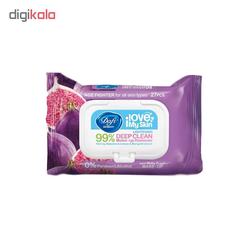 دستمال مرطوب دافی مدل Q10 Plus AGE FIGHTER بسته 27 عددی