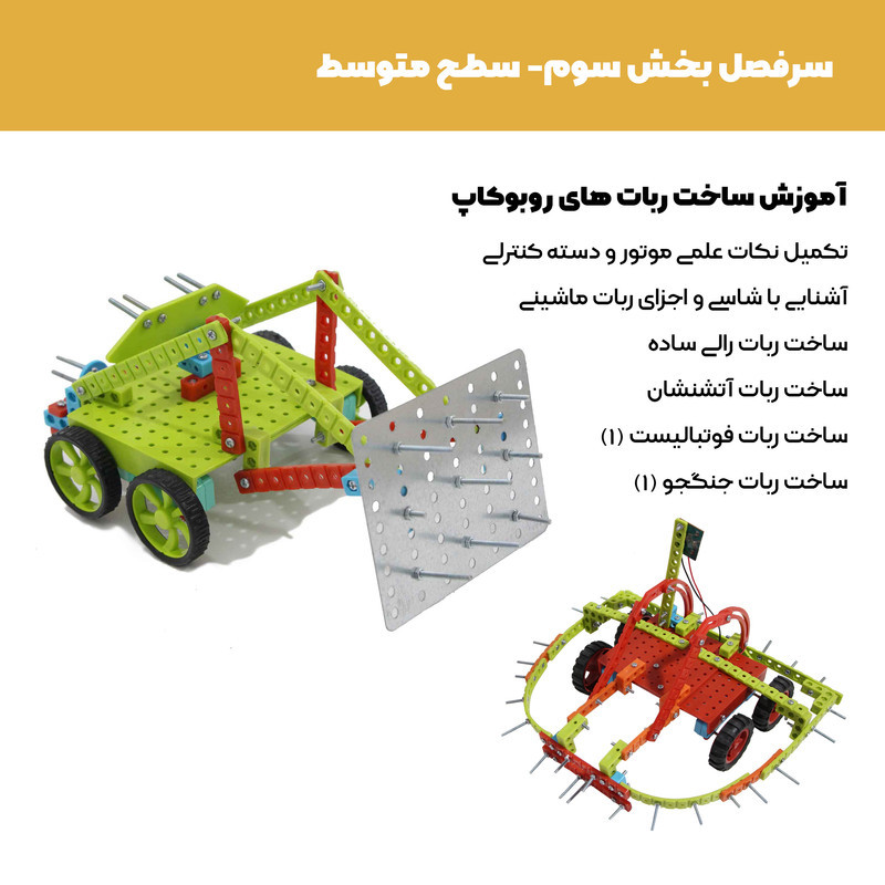 کیت آموزشی روبویونیک مدل رباتیک حرفه ای