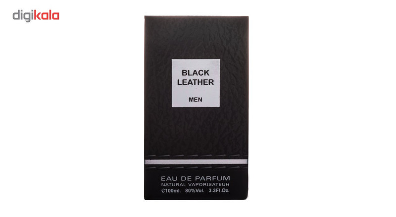 ادو پرفیوم مردانه فراگرنس ورد مدل Black Leather حجم 100 میلی لیتر