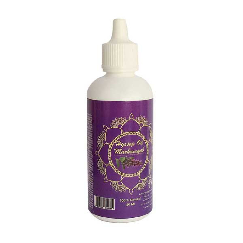 روغن تقویت کننده مو ریش و سیبیل مرهم یاب مدل زوفا حجم 80 میلی لیتر