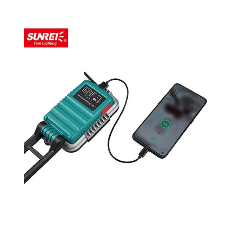 نورافکن دستی سانری مدل V1500
