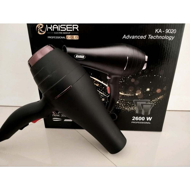 سشوار حرفه ای 2600 وات کایسر مدل High Powerful Turbo