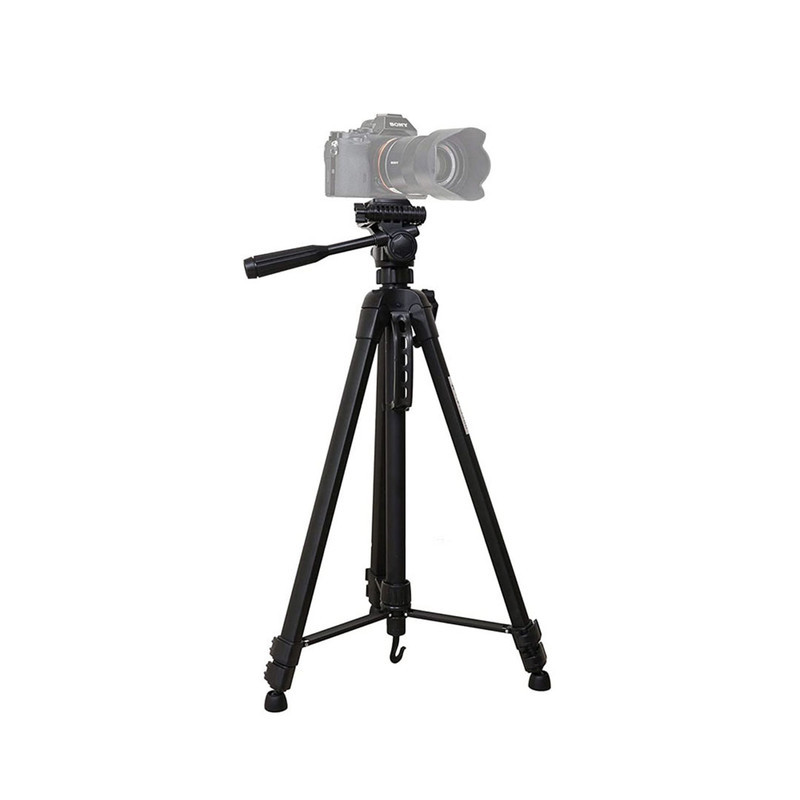 سه پایه دوربین ویفنگ مدل WT-3560 به همراه گیره نگهدارنده موبایل