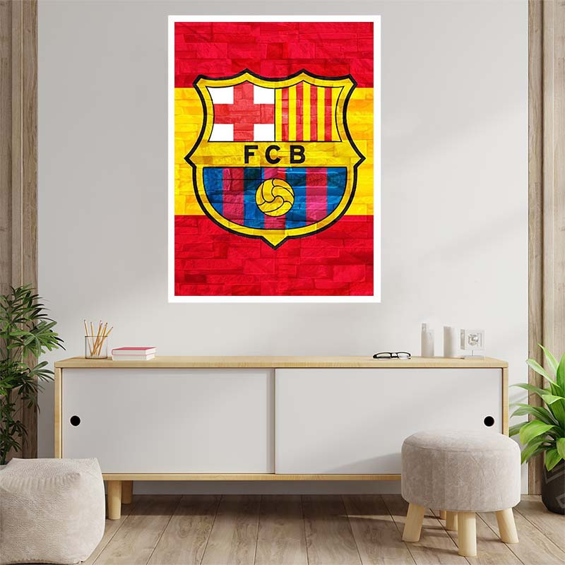 پوستر کارنيکا طرح بارسلونا Barcelona کد 27101 مجموعه 8 عددی