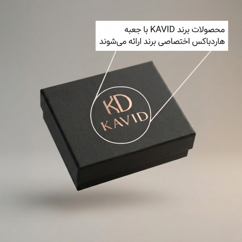 دستبند چرم طبیعی کاوید مدل Orion