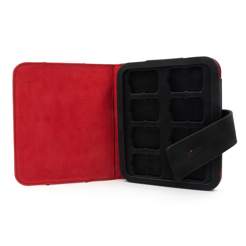 کیف فندک زیپو طرح ZIPPO COLLECTOR CASE کد 142653  مدل هشت عددی