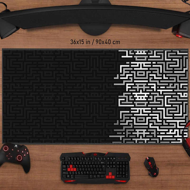 ماوس پد گیمینگ طرح maze سایز 40*90 سانتی متر کد mpg-150