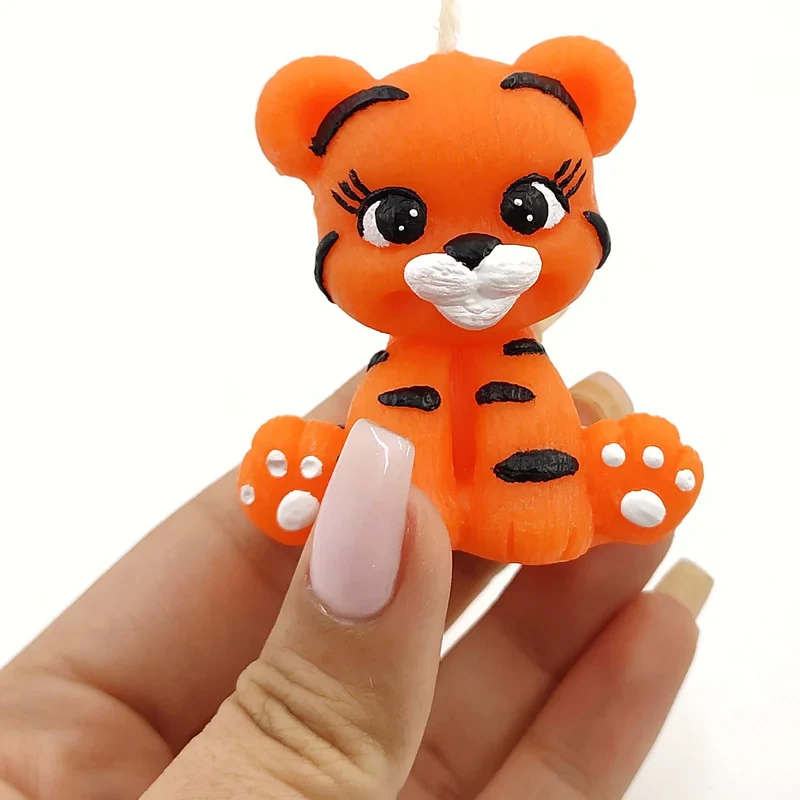 شمع مدل ببر 1401 بسته 2 عددی