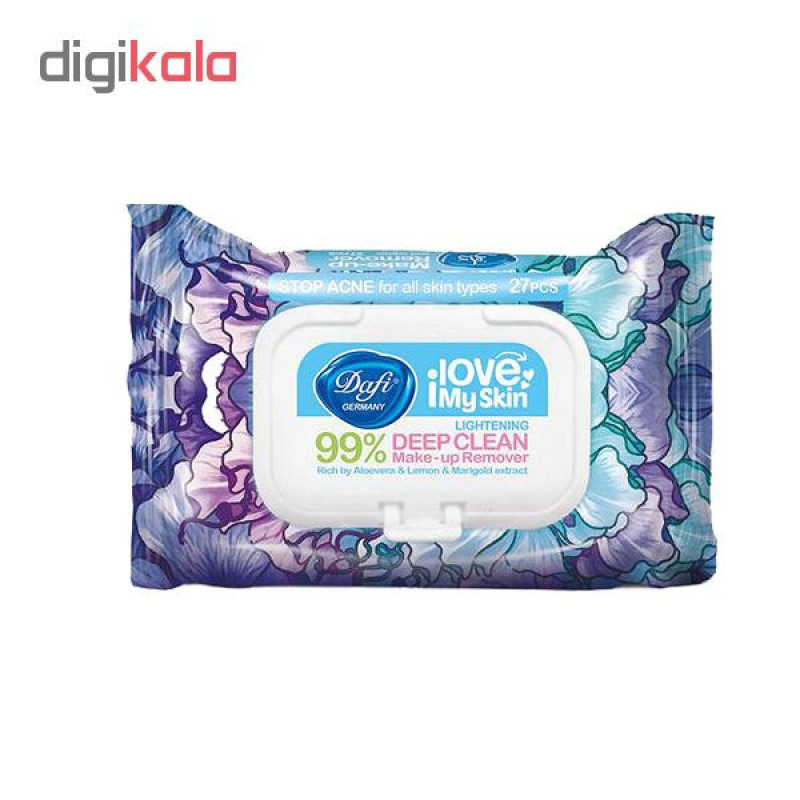 دستمال مرطوب دافی مدل STOP ACNE Q10 بسته 27 عددی