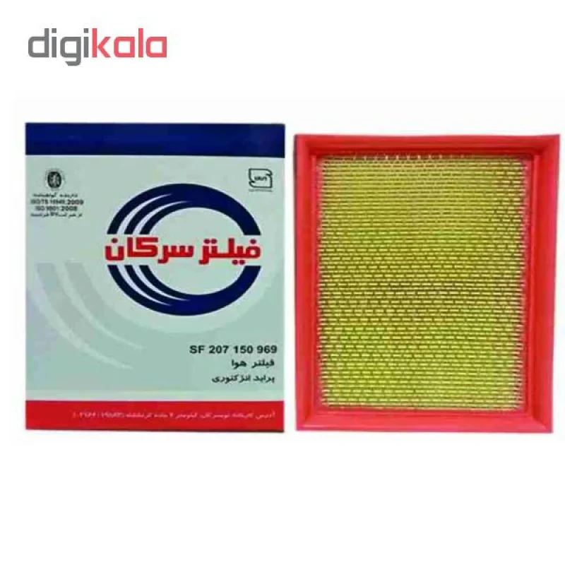 فیلتر هوای سرکان مدل SF 207150969 مناسب برای پراید